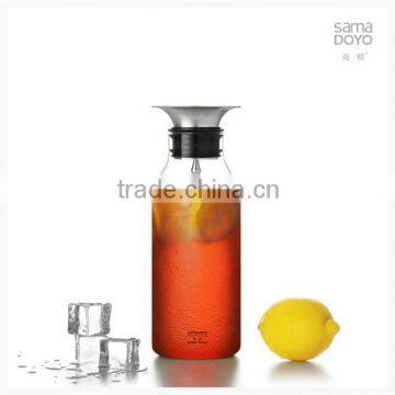 700ml Samadoyo borosilicate glass lemon bottle Guangzhou manufacturer