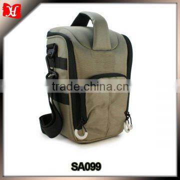 Large Water-Resistant Top-Loader Outdoor Adventure Camera Bag Khaki