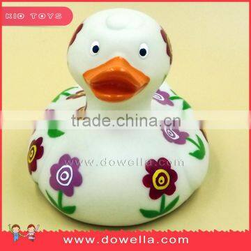 High quality painting rubber floating toy bath ducks animal toys