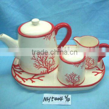 New Ceramic tea set