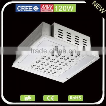 SAA TUV-GS CB UL retrofit motion sensor design 120w led canopy light