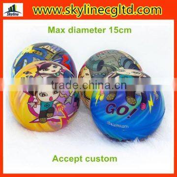 Foam stress ball,PU stress ball, full 360 degree colorful foam ball