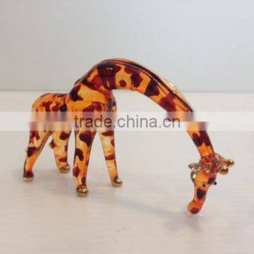 Thailand handmade glass blowing giraffe