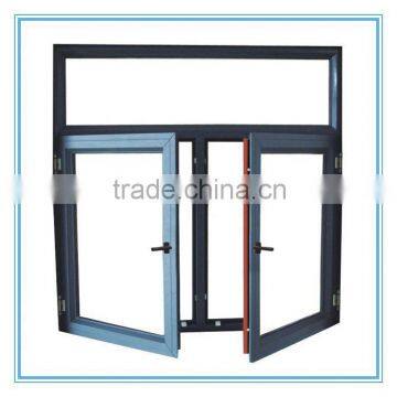 Aluminium -wood clad tilted aluminium door