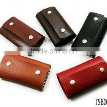 new arrival hot sale leather key chain pouch