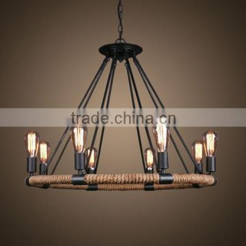 chinese antique lamps rope vintage chandelier