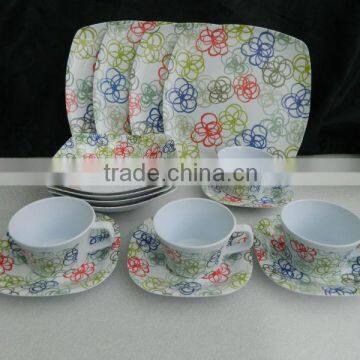 16pcs melamine dinner set dinner ware