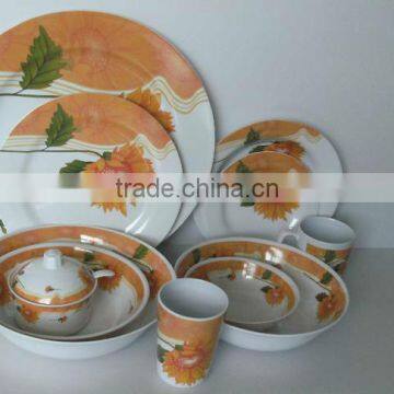 Melamine dinner set 11pcs/set