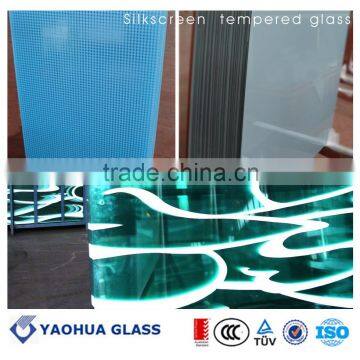 china hot sale 4 5 6 8 10mm iso frited glass glass