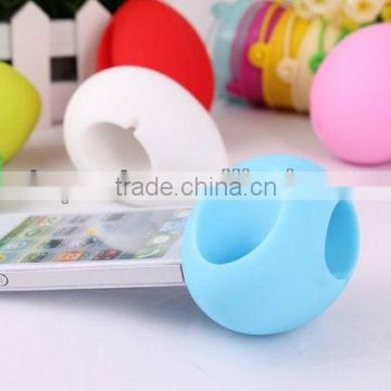 2015 New style silicone egg portable speakers