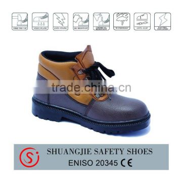 Rubber sole abrasion resistant work shoes