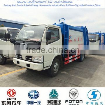 famous dongfeng garbage compactor truck, garbage dumper