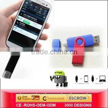 2014 Mobile Phone U Disk Smart Phone,Otg Usb Stick For Smart Phone Usb Disk