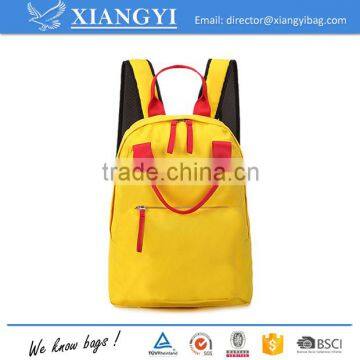 Fashionable Water Resistant Candy Color Leisure Laptop Backpack School Backpack With Webbing Handle for Kids photo-2