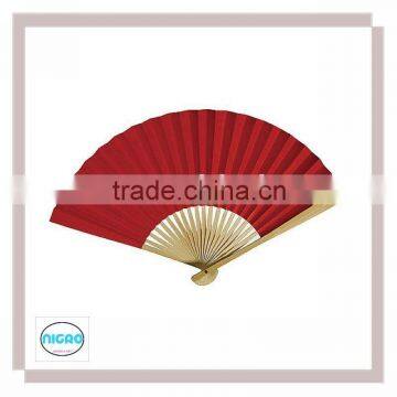 Bamboo rids paper fan