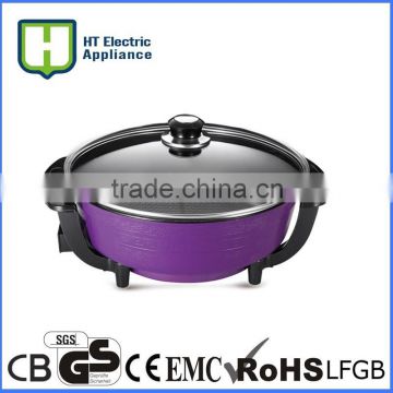 electric boiling pan mini electric frying pan ceramic frying pan