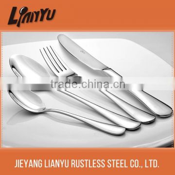 New style convenience steel travel cutlery set with case