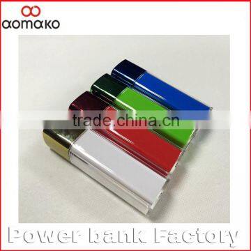 AK-011 High Capacity Manaul for Power Bank Promotion Gift Lipstick ROHS Power Bank for Smartphones photo-2