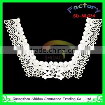 Export high quality machine embroidery cotton lace collar