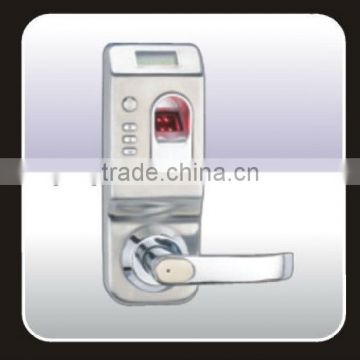 Stainless steel LCD display Fingerprint Door Lock manufacturer in China PY-3399