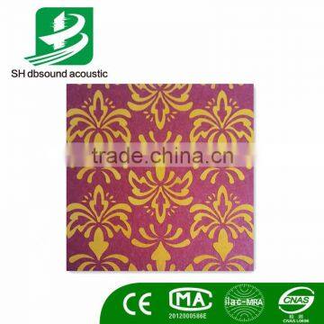 PET fiber wall panel Polyester Fiber acoustic panel