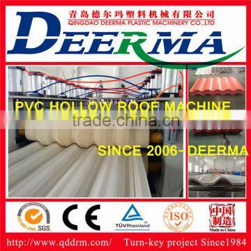 Plastic PVC Roof Sheet Extrusion Machinery