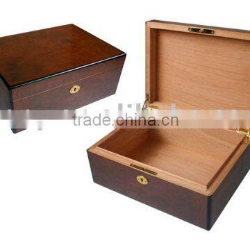 50CT Wooden Cigar Case and Humidor Box