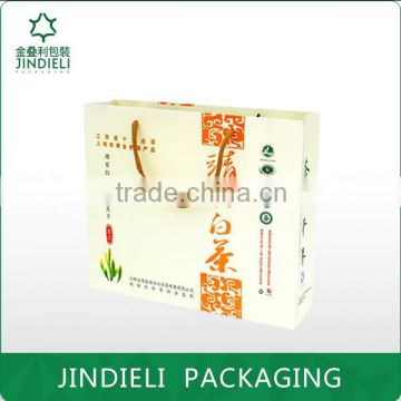 fancy printing paper gift bag package for shopping