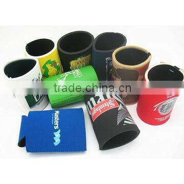 Foldable neoprene tiger can cooler ,can holder,can cooler, custom logo and pattern printing accepted