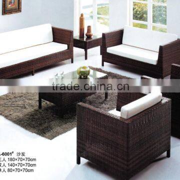 High Quality Garden Rattan Wicker Sofa Set photo-2