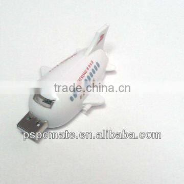 Airline Company Promotion Gifts Plane Shape Usb Flash Drive