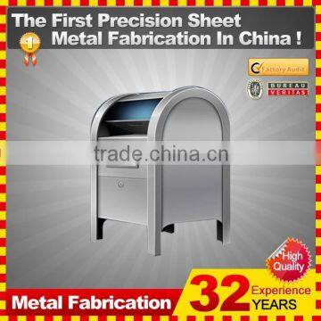 Kindle waterproof outdoor custom metal Steel American stainless steel apartment mailboxes