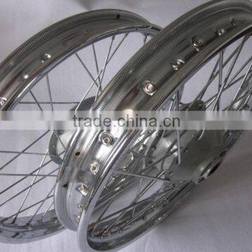 Steel 1.60x18 Motorcycle Racing Rims photo-4
