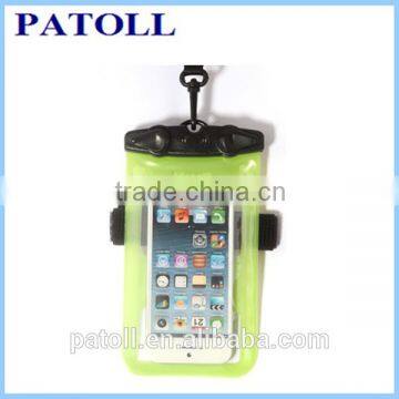 Easy to carry mobile phone dry bag