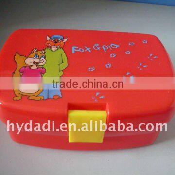 2016 Factory direct sale plastic lunch box for kids