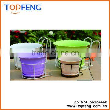 Iron Garden Wall Flower Pot Plant Holder Rack Plant Shelves Stand Plant Display Shelf photo-4