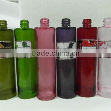 Best choice clear thin colored fancy glass perfume bottles sale