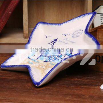Pentagram Ceramic Candy Fruit Tray M117080 photo-2