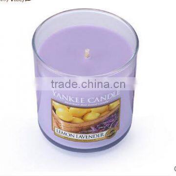 100% soy wax scented candle