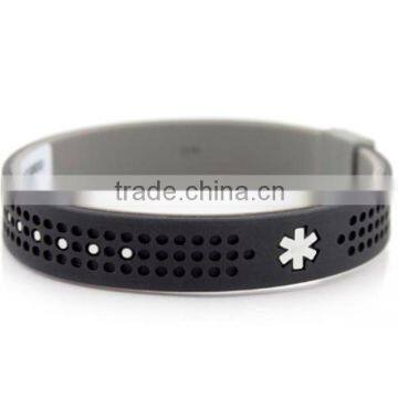 Personal Unique id Bracelet Custom Silicone id Bracelet Engraved photo-6