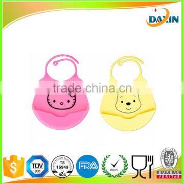 new style promotion silicone bibs for baby/animal baby bib