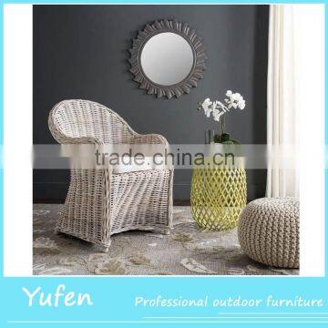 Garden wicker chair single chair furniture of rattan