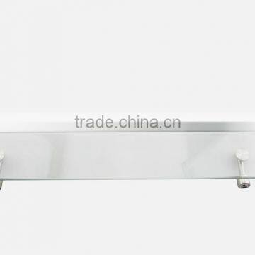 High quality wall mount floating glass shelf