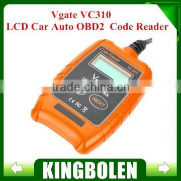 2015 New Arrival Vgate VC310 LCD Car Auto OBD2 OBDII EOBD Code Reader VC310 DIY Scanner