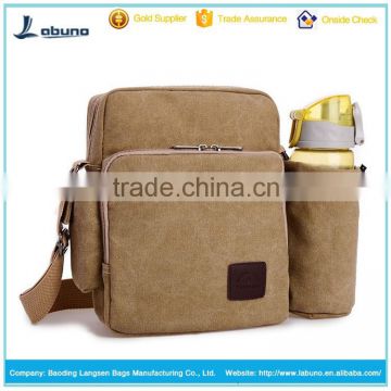 multi-function blank strong canvas man small shoulder bag