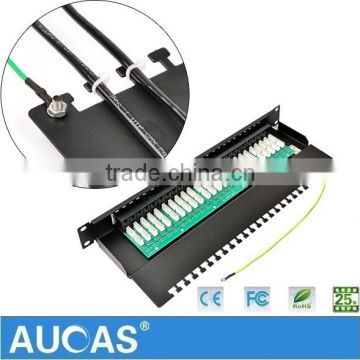 Manufacture Circuit Board 50 Port Voice Patch Panel For Telephone Cable Use At Factory Price