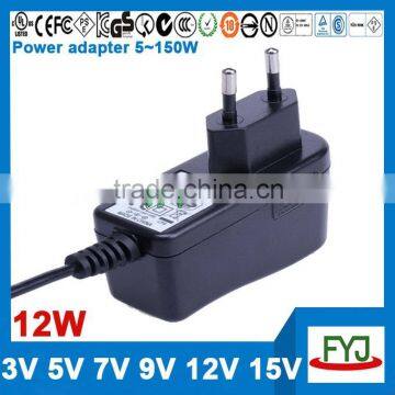 SHENZHEN ac adapter 9v 1.5a with ac 100 - 240v/50hz input
