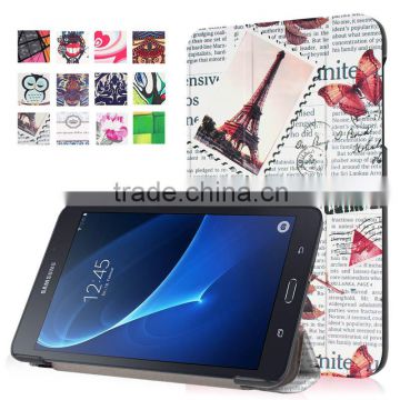 Lovely book style with sleep function case for Samsung Galaxy Tab a 7.0 t285/t280