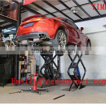 Hydraulic scissor car lift