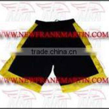 Mens Mma-Board Short Black With Yellow Trim FM-896-g-6